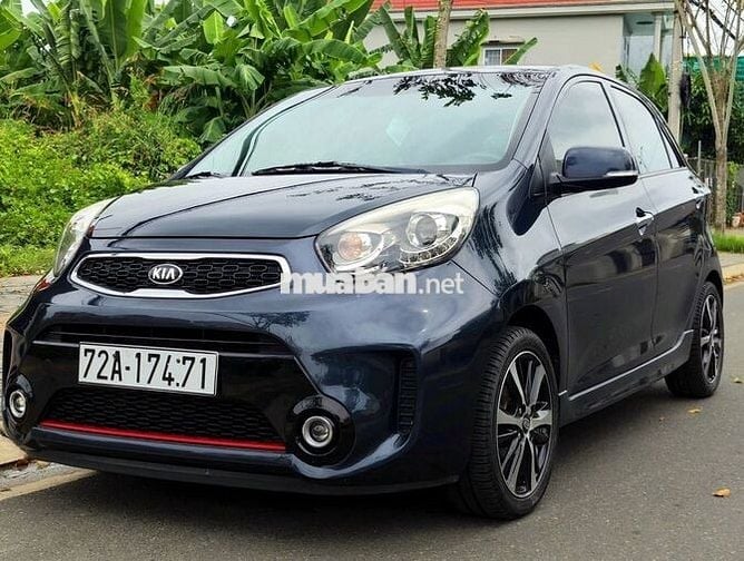 KIA Morning 2016 Xanh đậm