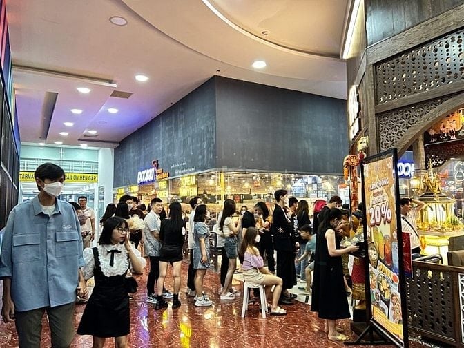 cho thuê gian hàng trong TTTM STARMART đường Quang Trung, Q.GV