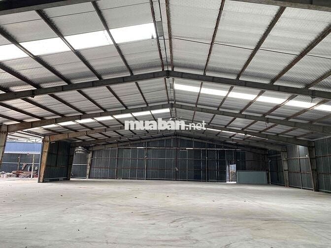 cho thuê kho xưởng 5000m2 giá cực mềm