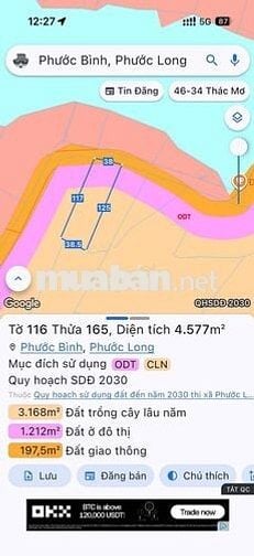 Bán đất view Hồ + Núi mặt tiền đường