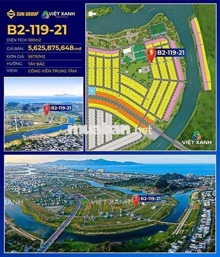 Bán lô đất nền khu đầm sen NHX giá gốc từ cđt Sun group