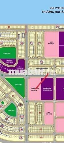 Bán đất khu dân cư Lavender đường đôi 28m