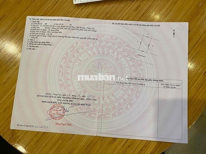 Chính Chủ cần bán nền Biệt Thự Lan Anh 2