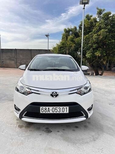 Toyota Vios G 2016 Trắng Sedan