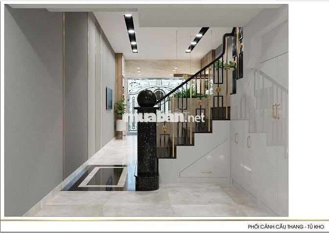 Nhà mới 4 tầng, đường nhựa 8m, công viên, KDC BÌNH LỢI, Q.BÌNH THẠNH