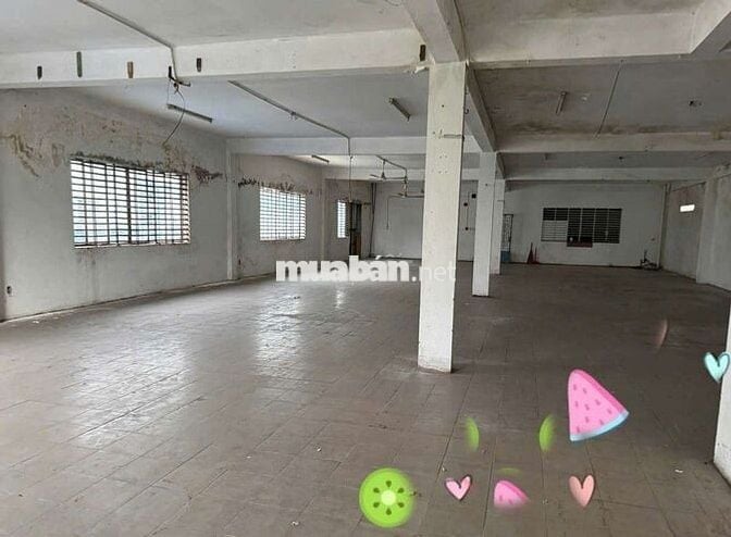 CHO THUÊ KHO 1200M2 ( TRỆT+2 LẦU) NGAY PHAN VĂN HỚN ĐƯỜNG CON40F