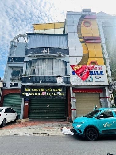 MT Ngô Thị Thu Minh Q.Tân Bình, ngang 4,2m, CN 67.2m, 4 tầng,giá 20 tỷ