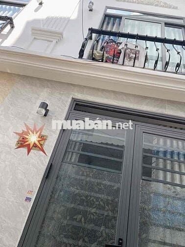 1 tỷ35, bán nhà 12m2, Tân Phú, 3 tầng, Công chứng vi bằng