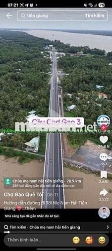 Cần bán đất sẵn thổ cư cách Nam Hải 1km