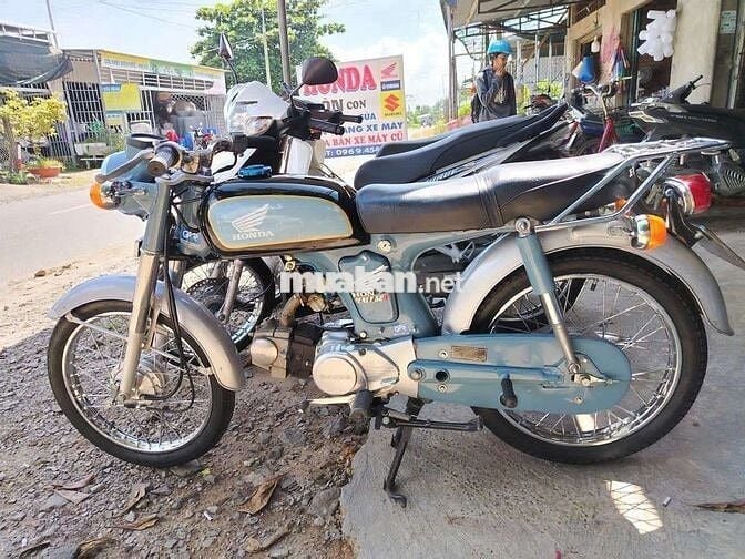 Honda 67 màu Xanh, Đen, Bạc
