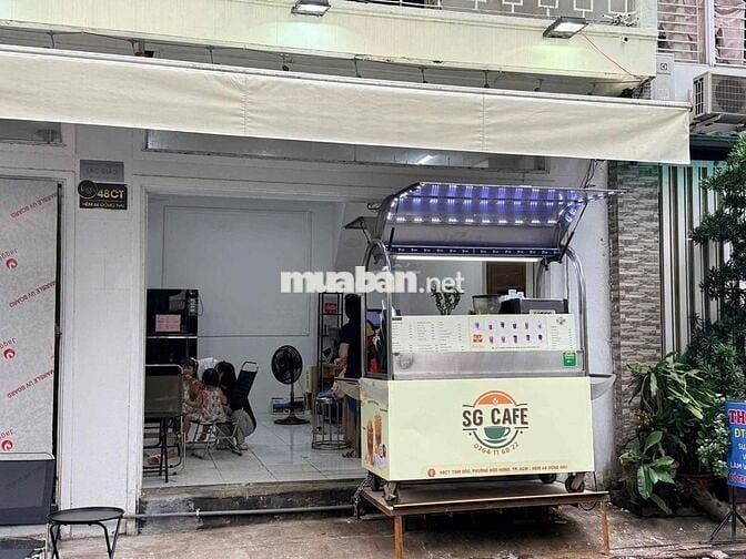 Mặt bằng kinh doanh 6mx10m 1 trệt 1 lầu có ban công ở Hẻm 68 Đồng Nai