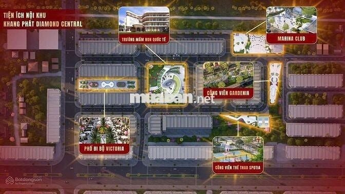 bán shophouse ngoại giao LK2 dự án Khang Phát Diamond Central