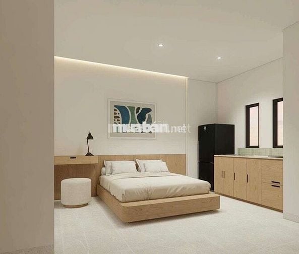 Khai trương căn hộ dịch vụ ban công/cửa sổ full nội thất