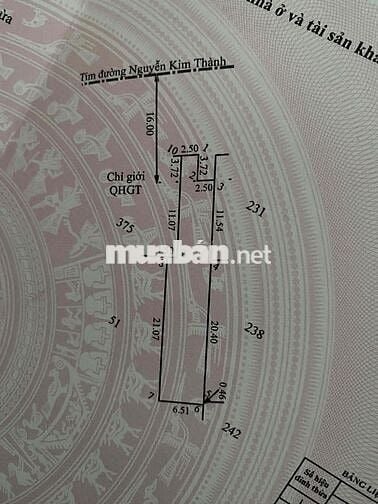 Bán đất mặt tiền đường 32m Nguyễn Kim Thành