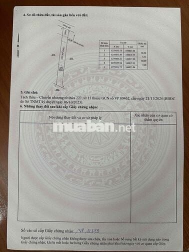 Đất thổ cư gần khu dân cư, cách chợ Tân Quan 2km, giá chỉ 205tr