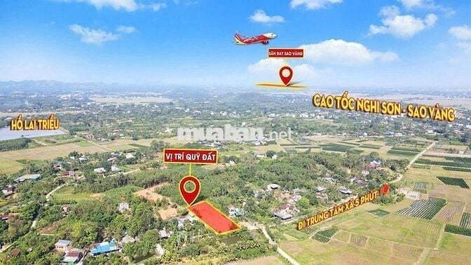 HƠN 200tr . ĐẤT THỔ CƯ,SỔ ĐỎ -HỢP THẮNG -TRIỆU SƠN -THANH HOÁ