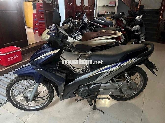 honda wave s 2009 màu xanh - biển số 59