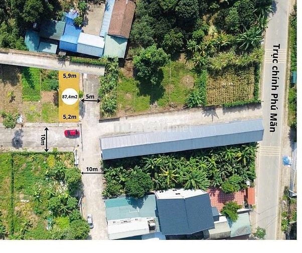 LÔ GÓC 3 MẶT TIỀN 87M2 FULL ĐẤT Ở, CHỈ HƠN 2 TỶ