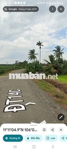 LÔ ĐẤT ĐẸP MẶT TIỀN ĐƯỜNG TỈNH 14C HUYỆN BẾN CẦU