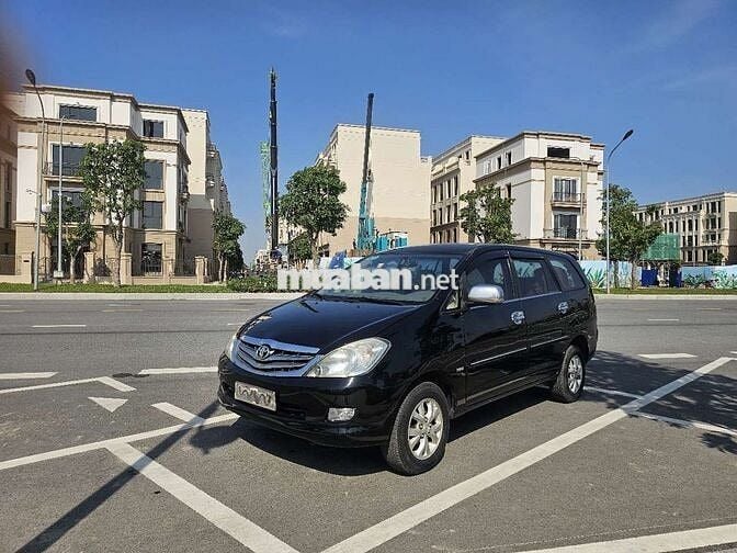 Toyota Innova G 2007 Đen