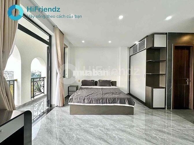 Căn Hộ 1PN Full Nội Thất Bancol DT 40m2 Giáp Bình Thạnh Ngay LOTTE