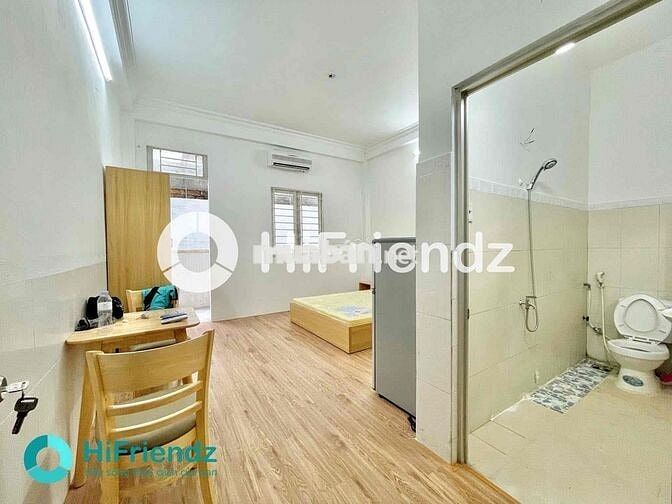 CĂN HỘ TRỆT FULL NỘI THẤT CÓ SÂN PHƠI SAU THOÁNG - FREE XE