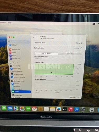 MACBOOK PRO 2019 13" 16GB 256GB MÁY MỚI KO TRẦY XƯỚC