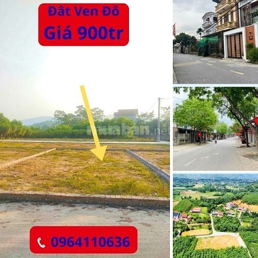 Đất ven đô sóc sơn giá chỉ 900tr với diện tích 100m 