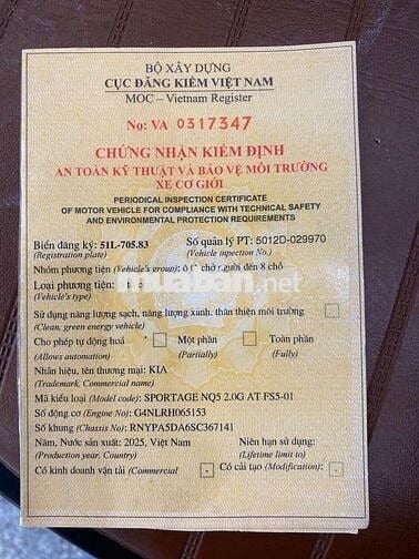 Kia Sporte sx 2025 như mới