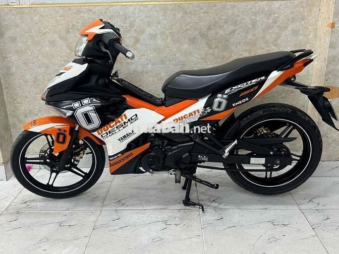 Ex 150 đời 2018 trắng cam đen siêu đẹp 43D1-689.87