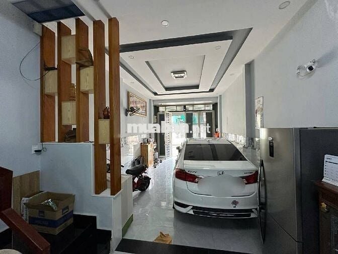 🏡 Nhà 2 mặt tiền hẻm xe tải Vườn Lài, 4.05x18m, ô tô ngủ trong nhà