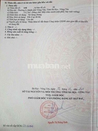 Bán Lô Đất hẻm Oto Trung Tâm Gần Biển