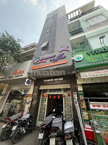 23Tỷ Mặt Tiền 419 Nguyễn Thái Bình, P12, Q Tân Bình - HĐT 50triệu/th