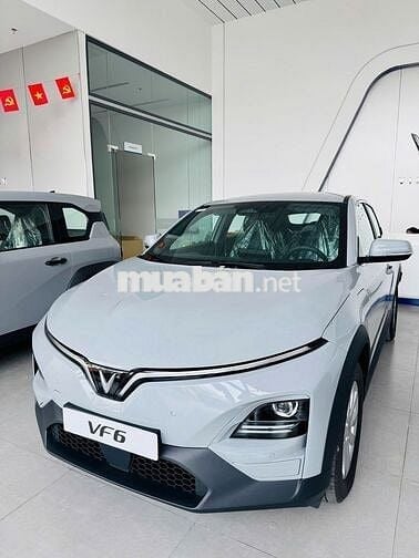 VinFast VF6 Xám - Xe Sẵn - Trả Trước 10% - HTX