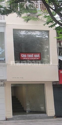 Cho thuê cửa hàng mặt phố Bà Triệu, Hai Bà Trưng, 14,5m2 x 3 tầng tum