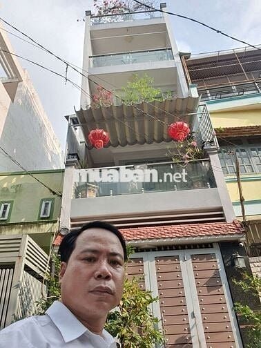 NHỈNH 7 TỶ , GÒ XOÀI , 68m2, 5 TẦNG HXH 1 TRỤC GẦN MẶT TIỀN