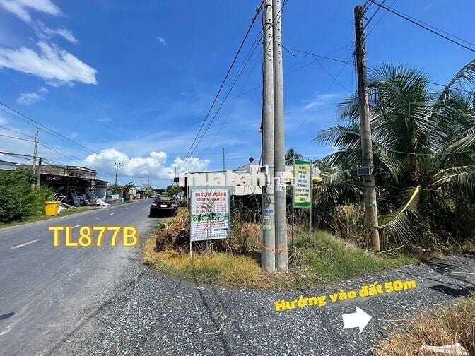 4.400m² đất vườn có thổ cư – giáp rạch thoáng mát