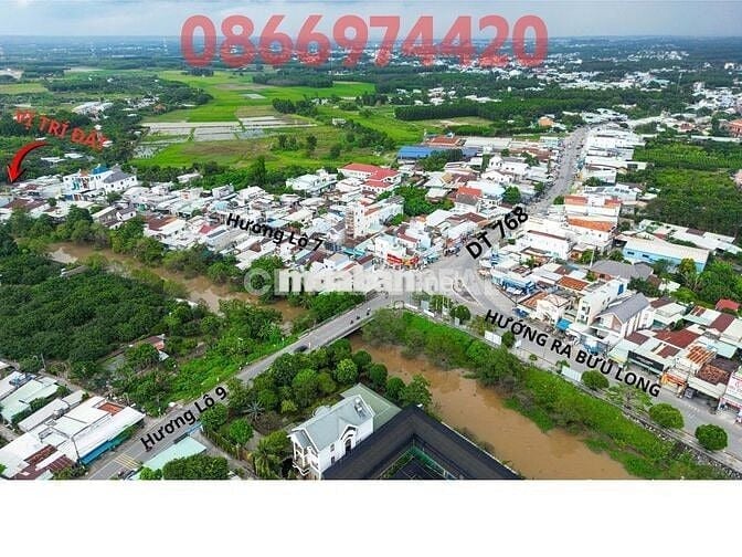 BÁN GẤP ĐẤT MẶT TIỀN HƯƠNG LỘ 7 – NGÃ TƯ TÂN TRIỀU, GIÁ NGỘP 2TỶ7 !!!