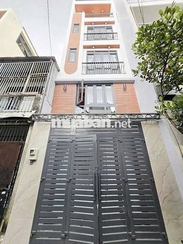 NHÀ MỚI ĐẸP 5 TẦNG, (4X11)M2, HẺM XE HƠI, FULL NỘI THẤT, 6,5 TỶ CÒN TL