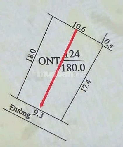 Siêu phẩm 180m2 chia 2 lô mặt tiền rộng, nở hậu 