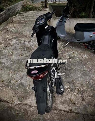 Xe số Honda Wave Alpha màu đen đã dùng