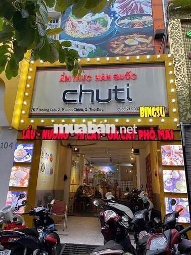 SANG NHƯỢNG GIÁ RẺ QUÁN ẨM THỰC HÀN QUỐC Tại THỦ ĐỨC