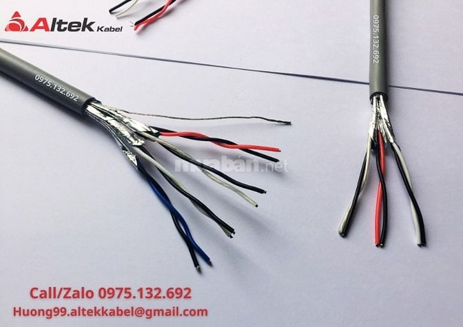 Cáp tín hiệu vặn xoắn Altek Kabel 1 pair/2 pair/3 pair/4 pair 