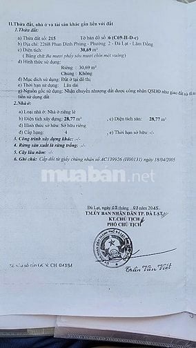 -Bán nhà hẻm sau lưng bánh mì Bon Bon góc Phan Đình Phùng Nguyễn Lương