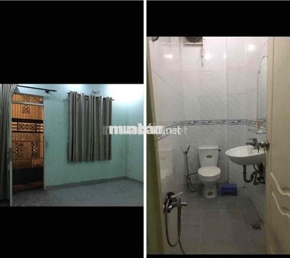 Nhà 4x6 hẻm thông xe hơi. 1 lầu 2pn 2wc không ngập nước