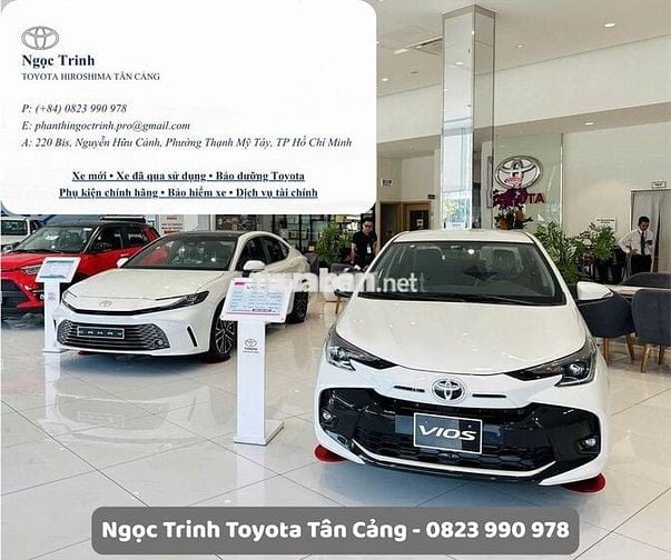 XE TOYOTA VIOS 2025 | GIÁ CẠNH TRANH