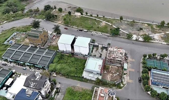 Cặp Đất 662m² Huy Hoàng Thạnh Mỹ Lợi, Ven Sông, QH 1 Hầm 5 Tầng