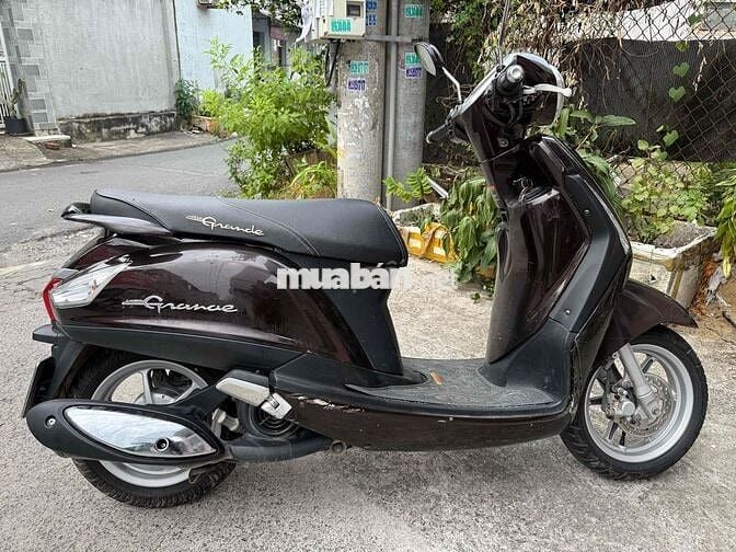 Yamaha Grande 2016 màu Nâu