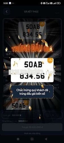 Em Có Sẵn 5 Biển Số Đấu Giá