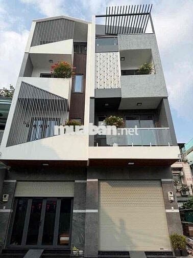 Nhà mặt tiền 4 tầng kd siêu đẹp mới 48m2 (4,2m x 12m) Trần Thủ Độ